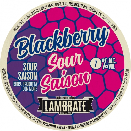 Blackberry Sour Saison